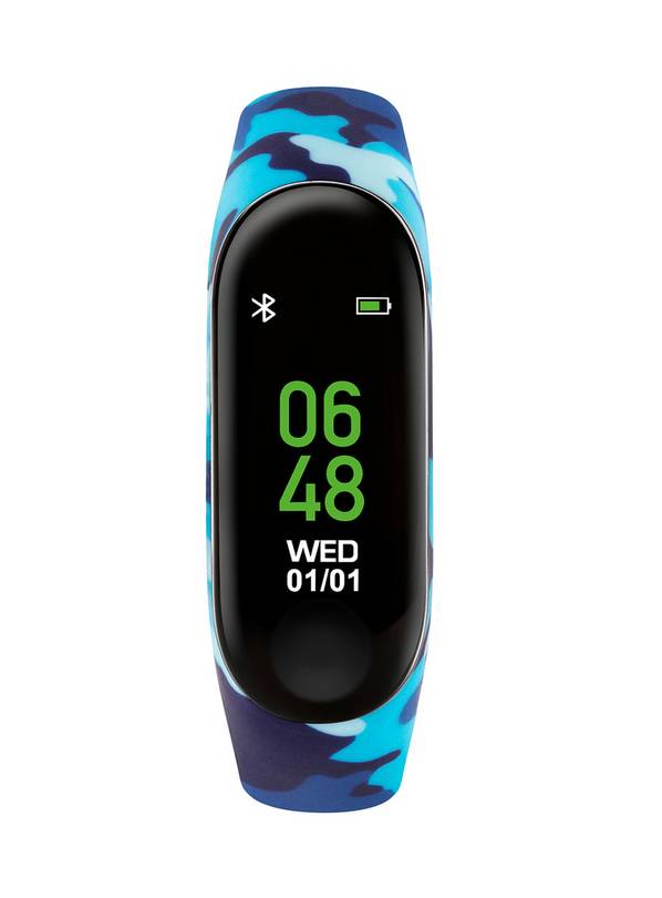 Buy TIKKERS Blue Camo Print Smart Activity Tracker Watch One S